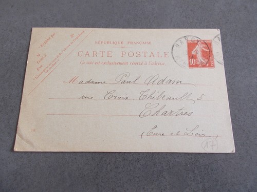 Entier postal france type - entier, postal.france.type