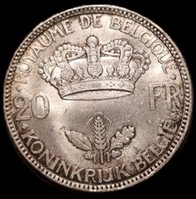 20 Francs Belges 1935