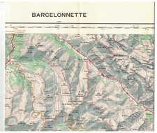 BARCELONNETTE - CARTE I.G.N