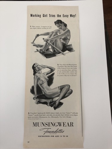 1941 munsingwear foundettes - 1941,