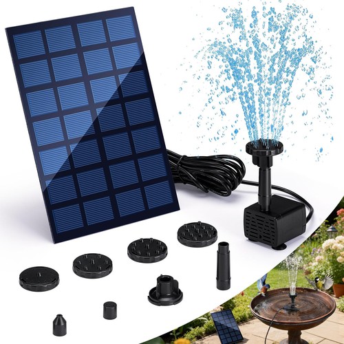 Pompe solaire bassin 5w - pompe, bassin,