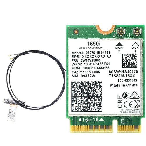 Carte wifi 1650i ax201ngw - wifi,