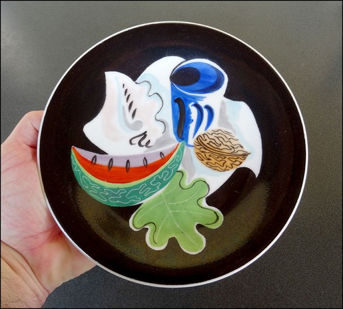 Assiette porcelaine colette