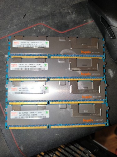 Kit 8gb ddr3 - 4x, rdimm