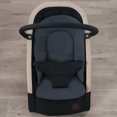 Transat bébé gris noir - gris/noir, avec