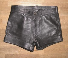 Pantalon En Cuir Non Ligné /