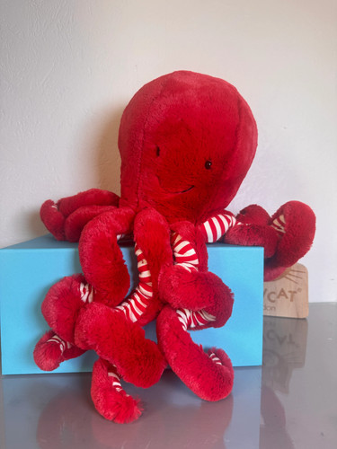 Jellycat cranberry octopus - jellycat,