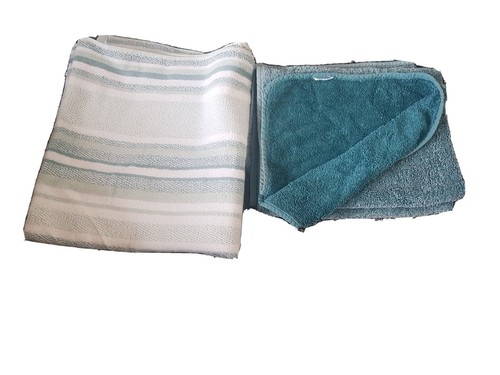Serviettes bain neuves - 2,
