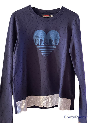 Catimini tee shirt bleu - tee,