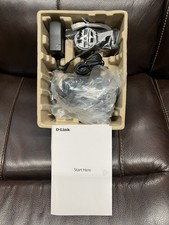 Used D-Link Pan & Tilt Wi-Fi Camera DCS-5029L, Black, with mounting kit (unused)