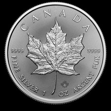 CANADA 5 Dollars Argent 1 Once