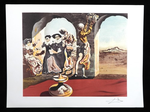 Salvador dali lithographie - dali,