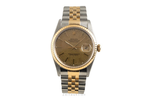 Rolex datejust acier or - rolex, acier/or