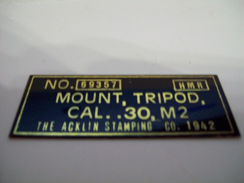 Militaria ww2 plaque - ww2,