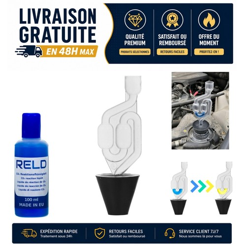 Testeur co2 joint culasse - joint, de