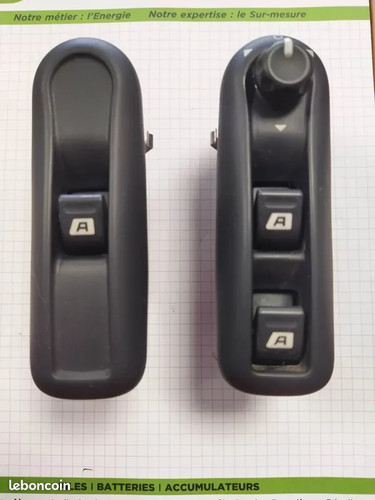 Paire bloc bouton lève - bouton, de