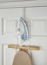 Station de repassage ClosetMaid Over The Door, blanc, 46,7 cm x 19 cm x 9 cm