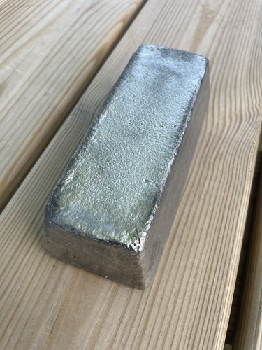 Lingot zinc pur 35 - pur, 2,35