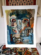 Peinture Originale Sur Papier