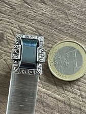 Ancienne bague en argent massif Taille 47 poids 9,6 gr hématite marcassite