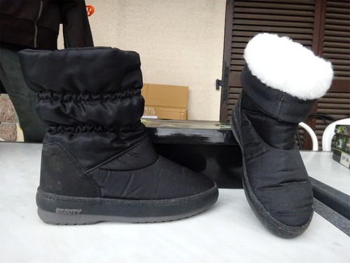 Boots noire neige - noire, froid