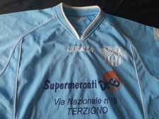 FOOTBALL MATCH WORN BOSCHESE FOOTBALL LEGEA JERSEY XL N°16