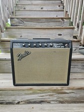 1966 Fender Princeton Reverb Guitar Amplifier - 100% Original