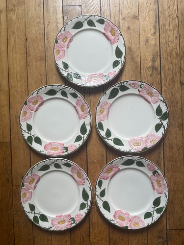 Lot assiettes wild - assiettes, rose