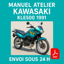 Manuel Atelier Kawasaki KLE500