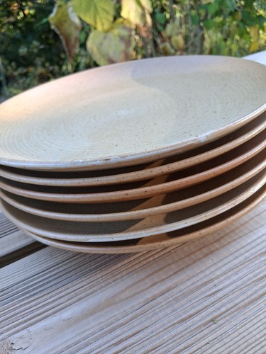 Grandes assiettes plate - , en