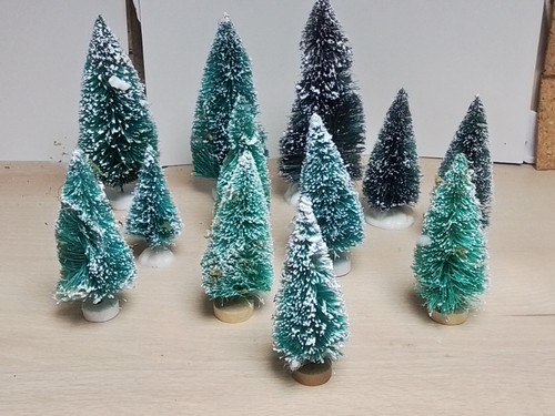 Village noel decor - noel., diorama