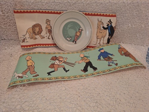Tintin milou assiette - tintin, et