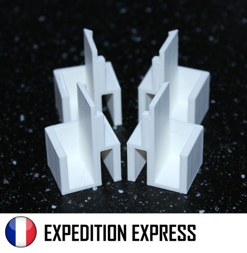 Kit guides porte coulissante - 4,