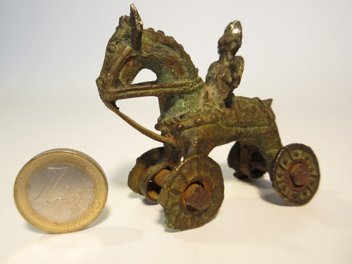 Bronze indien statuette - indien/statuette, cheval