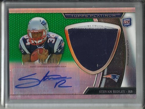 Stevan ridley 2011 topps - stevan,