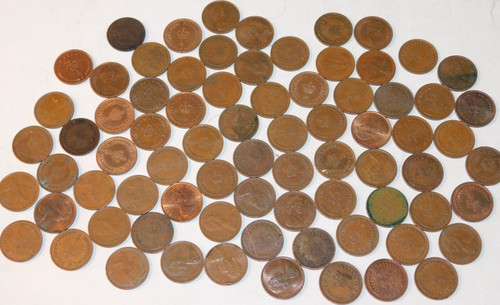 Lot 135g 5 - 0.5, penny