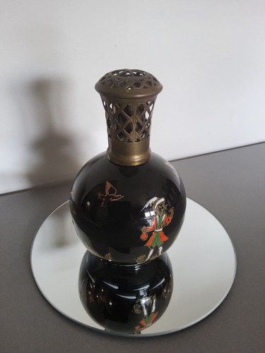 Ancienne lampe berger émaux - ancienne,