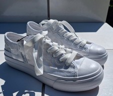 Chausse À Dentelle Blanche Neuve Converse