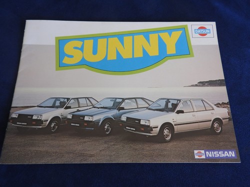 Catalogue datsun nissan sunny - nissan,