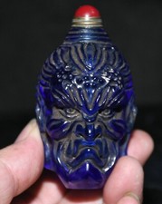 3.4 "Chine Antique Blue glazed