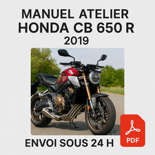Manuel Atelier Honda CB 650 R
