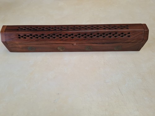 Boite brule encens bois - brule, en