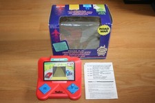 Bartop Playtime 1989 Road War LCD Electronic Game Box + Notice (no game watch