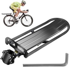 Porte-bagages pour vélo - Porte-bagages universel - En alliage d'aluminium