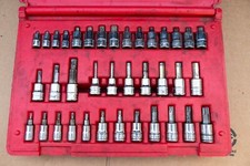 Snap-On Tools USA 236EFSET 1/4" 3/8" Drive 36pc Hex/Torx Socket Driver Set