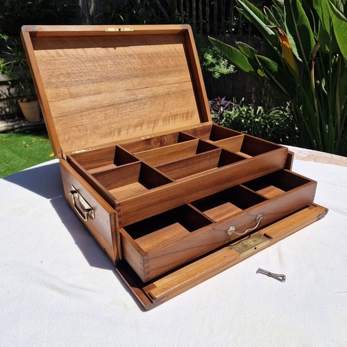 Coffret ancien bois - coffret,