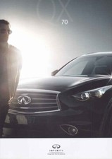 Catalogue brochure Infiniti QX70 2013 Anglais English
