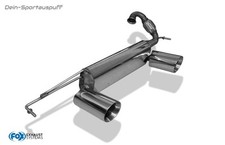 FOX Inox Duplex Échappement