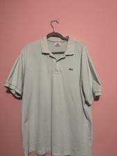 Polo Lacoste bleu taille XXL