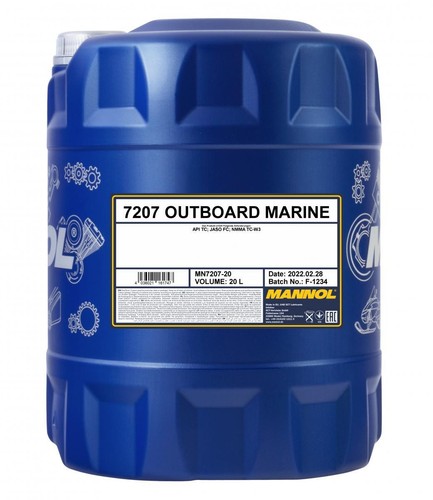Litres mannol hors bord - 20,